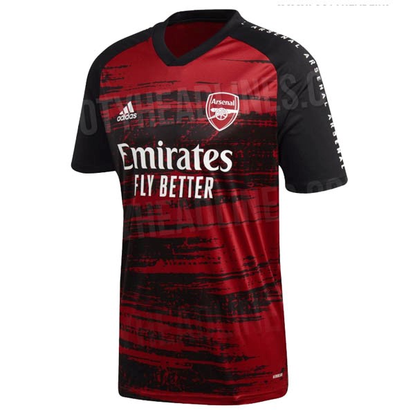 Camiseta Arsenal Pre Match 2020 2021 Rojo